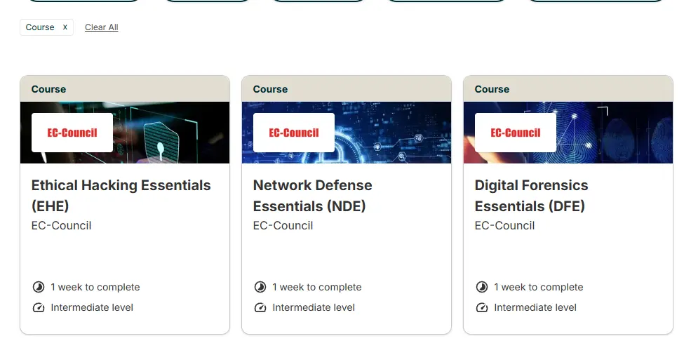 EC-Council Ethical Hacking, Network Defense and Digital Forensics courses on edX
